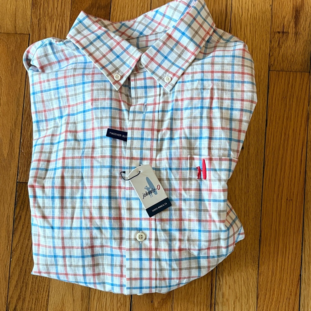 johnnie-O Multicolor Plaid Shirt
